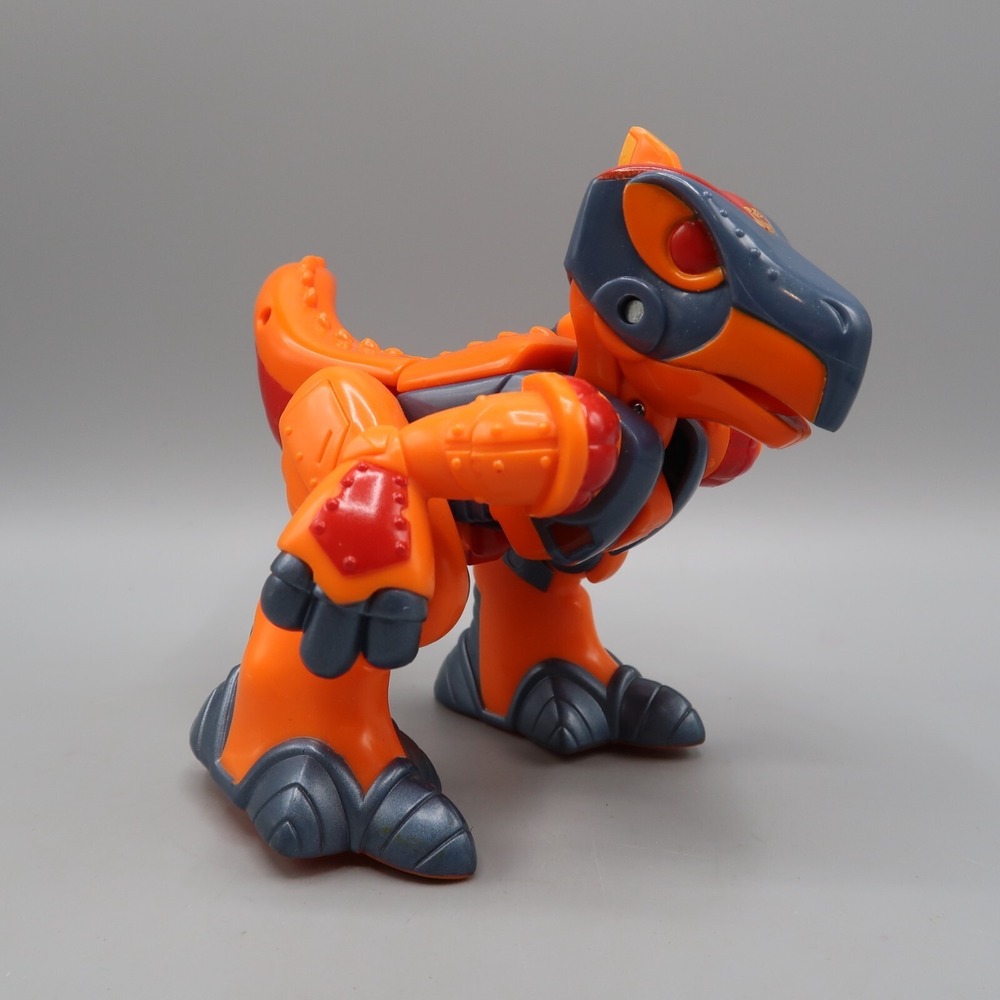 Transformers Go Bots Playskool Big Adventures Reptron Loose Action Figure 2002
